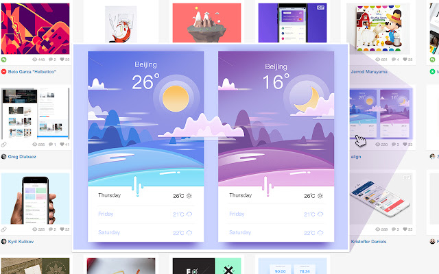 Dribbble Shot Zoom chrome谷歌浏览器插件_扩展第2张截图