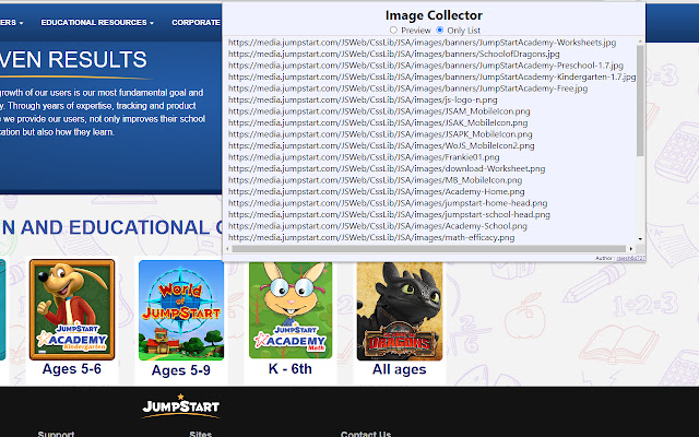 Image Collector chrome谷歌浏览器插件_扩展第2张截图