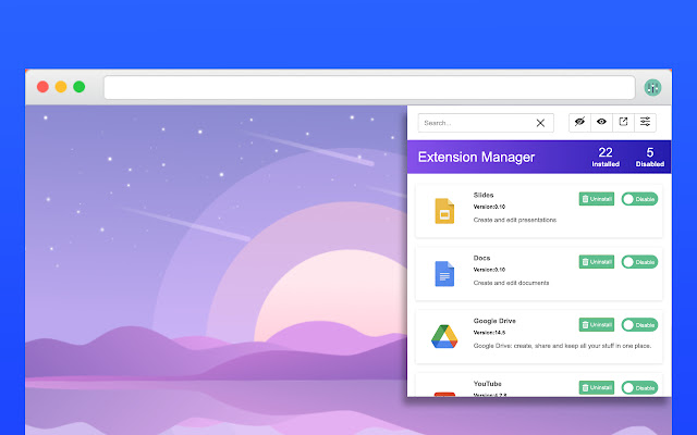 Extension Manager chrome谷歌浏览器插件_扩展第1张截图