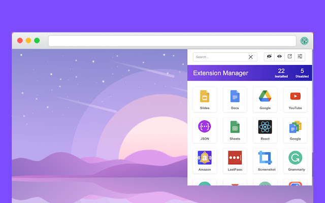 Extension Manager chrome谷歌浏览器插件_扩展第2张截图