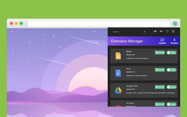 Extension Manager chrome谷歌浏览器插件_扩展第3张截图