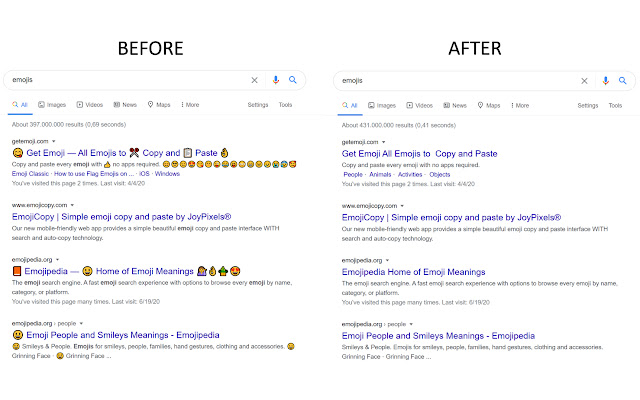 Google Search Ad Remover And Customizer chrome谷歌浏览器插件_扩展第3张截图