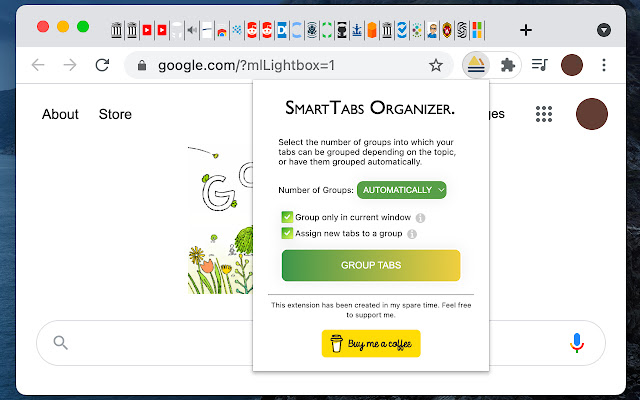 Smart Tabs Organizer chrome谷歌浏览器插件_扩展第1张截图