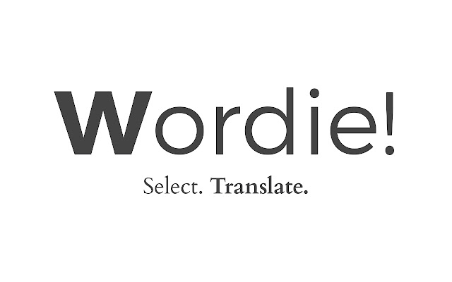 Wordie! chrome谷歌浏览器插件_扩展第1张截图