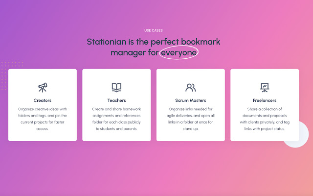 Stationian Bookmark Manager chrome谷歌浏览器插件_扩展第4张截图