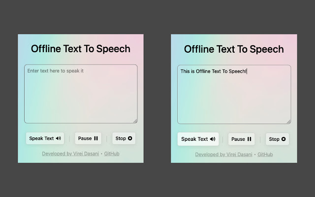 Offline Text To Speech chrome谷歌浏览器插件_扩展第1张截图