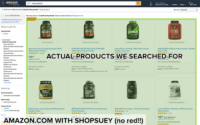 ShopSuey: Get rid of ads on Amazon and Ebay chrome谷歌浏览器插件_扩展第3张截图