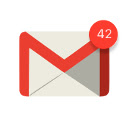 Gmail Unread Count Badge