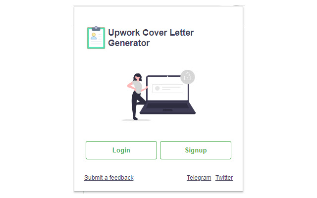 Upwork Cover Letter Job AI chrome谷歌浏览器插件_扩展第3张截图