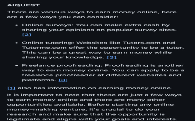AIQUEST chrome谷歌浏览器插件_扩展第4张截图