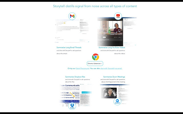 Storytell.ai: ChatGPT with your Content chrome谷歌浏览器插件_扩展第2张截图
