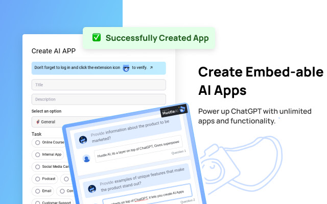 Hustle AI - Supercharged & Free ChatGPT chrome谷歌浏览器插件_扩展第3张截图