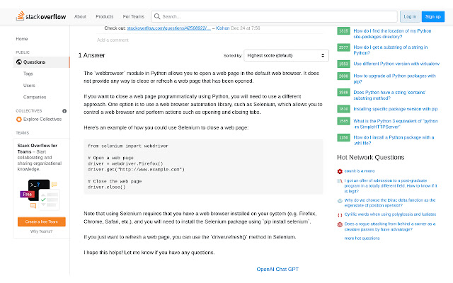 GPT Detector for StackOverflow chrome谷歌浏览器插件_扩展第3张截图