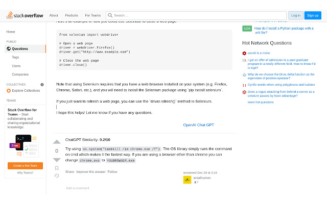 GPT Detector for StackOverflow chrome谷歌浏览器插件_扩展第4张截图