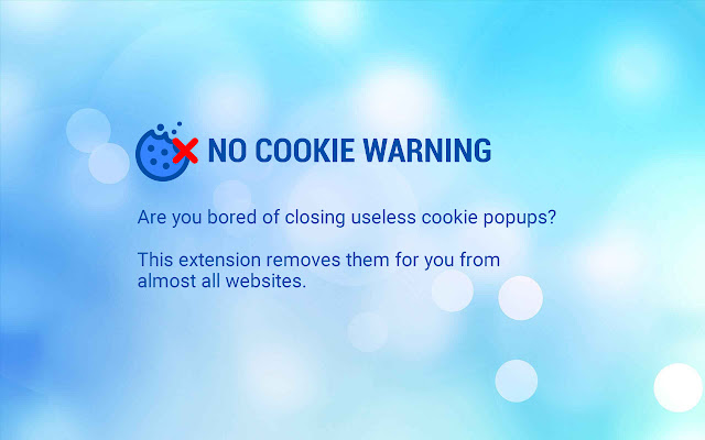 No Cookie Warning chrome谷歌浏览器插件_扩展第1张截图