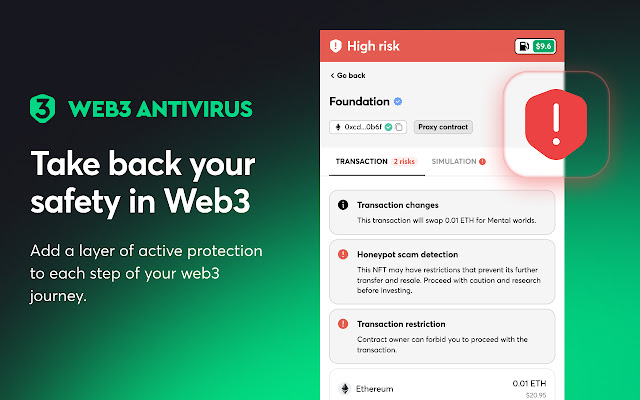 Web3 Antivirus chrome谷歌浏览器插件_扩展第1张截图
