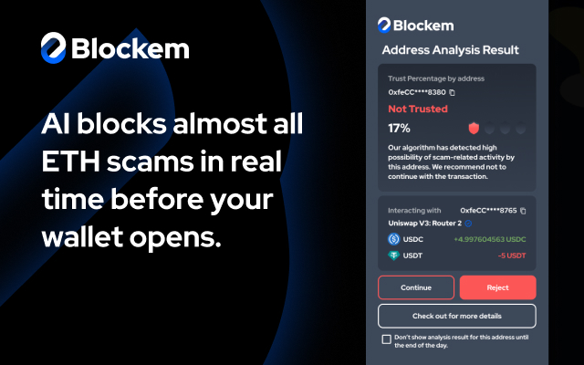 Blockem: Crypto Scam Blocker chrome谷歌浏览器插件_扩展第1张截图