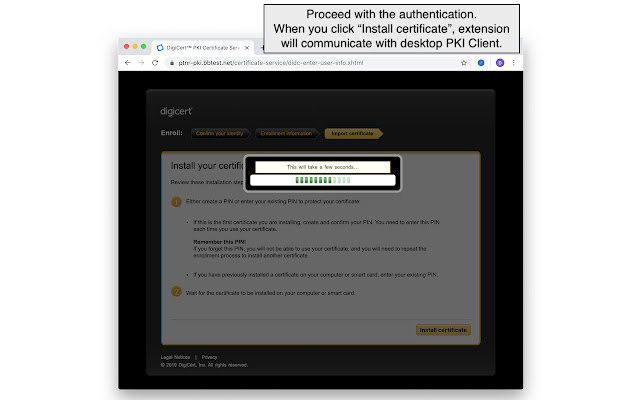DigiCert Authentication Client Extension chrome谷歌浏览器插件_扩展第3张截图