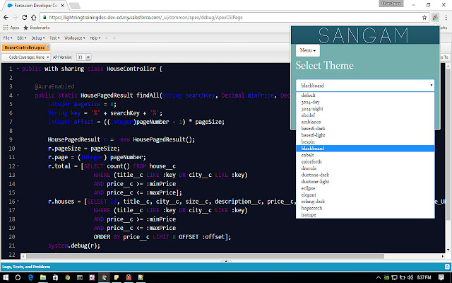 SANGAM : Enhance Salesforce Developer Console chrome谷歌浏览器插件_扩展第1张截图