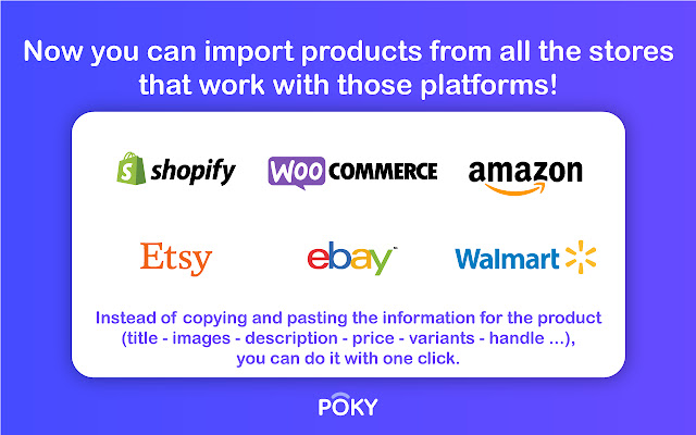 POKY WooCommerce - Product Importer chrome谷歌浏览器插件_扩展第2张截图