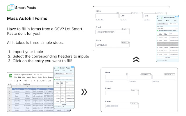 Smart Paste chrome谷歌浏览器插件_扩展第2张截图