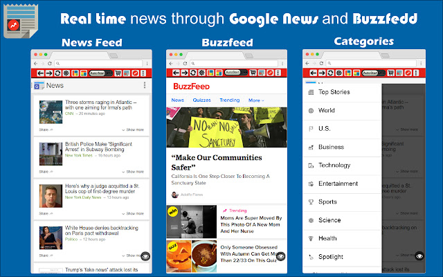 News Hub kiosk chrome谷歌浏览器插件_扩展第2张截图