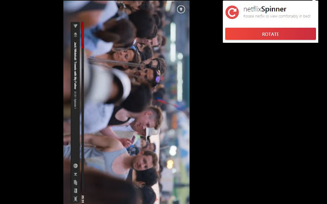 Netflix Flip - Rotate Netflix in Your Browser chrome谷歌浏览器插件_扩展第1张截图