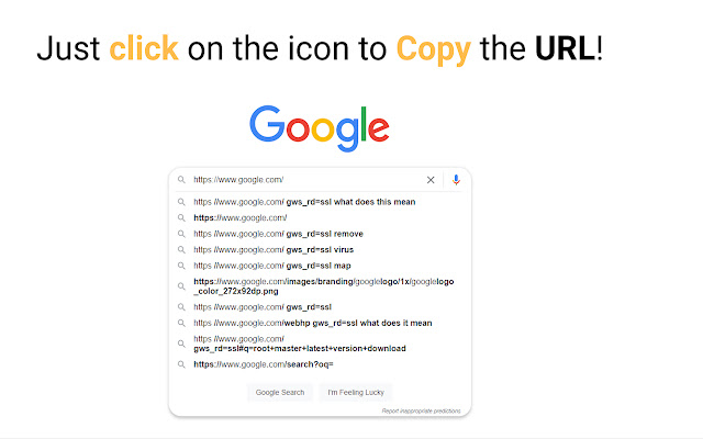 CopyURL Extension chrome谷歌浏览器插件_扩展第1张截图