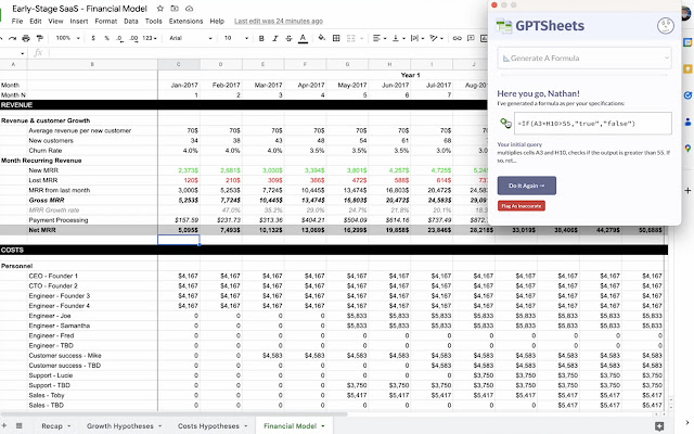 GPTSheets chrome谷歌浏览器插件_扩展第1张截图