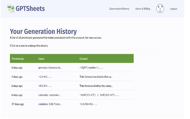 GPTSheets chrome谷歌浏览器插件_扩展第4张截图