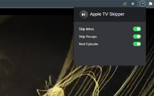 Apple TV Skipper: skip intros & recaps chrome谷歌浏览器插件_扩展第1张截图