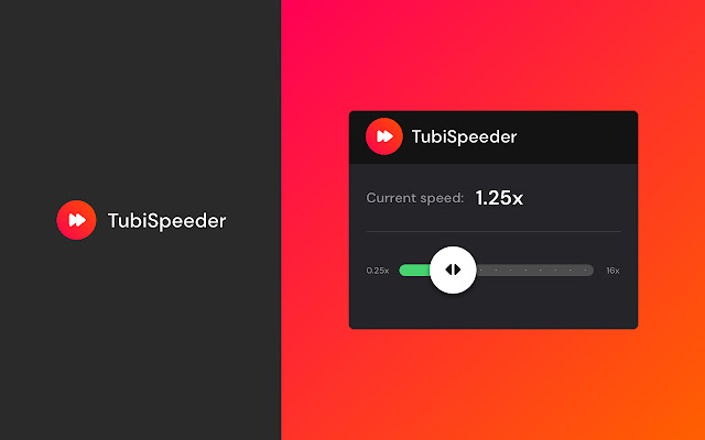 Tubi Speeder: adjust playback speed chrome谷歌浏览器插件_扩展第1张截图