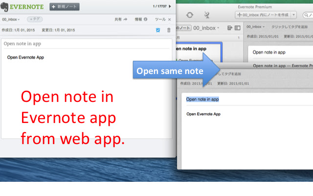 evernote url opener chrome谷歌浏览器插件_扩展第1张截图