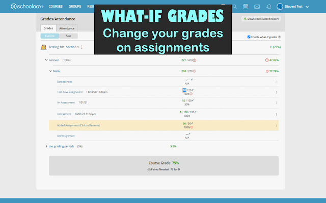 Schoology Plus chrome谷歌浏览器插件_扩展第2张截图