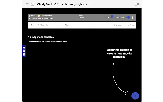 Oh-my-Mock chrome谷歌浏览器插件_扩展第1张截图