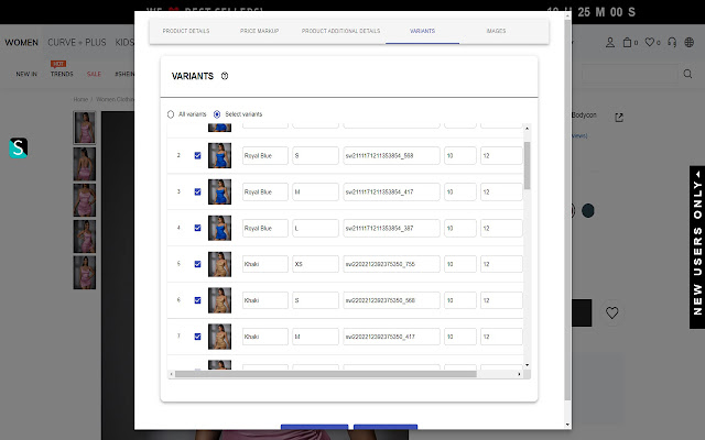 SheinImporter chrome谷歌浏览器插件_扩展第3张截图