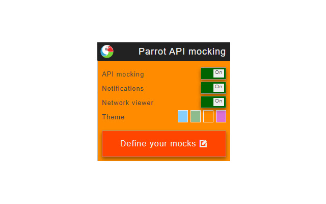 Parrot API mocking chrome谷歌浏览器插件_扩展第1张截图