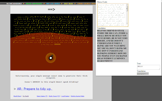Morse Code Translator chrome谷歌浏览器插件_扩展第1张截图