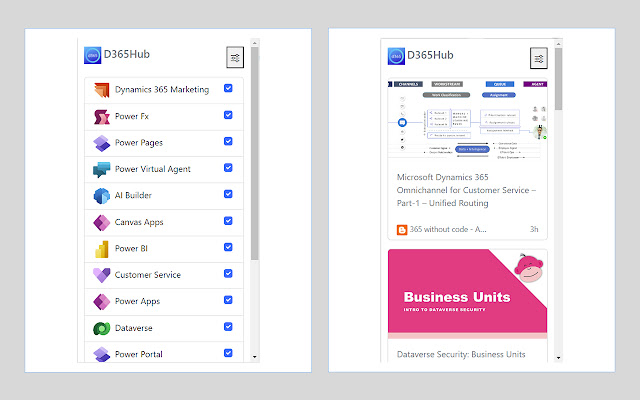 D365: Dynamics 365 & Power Platform updates chrome谷歌浏览器插件_扩展第1张截图