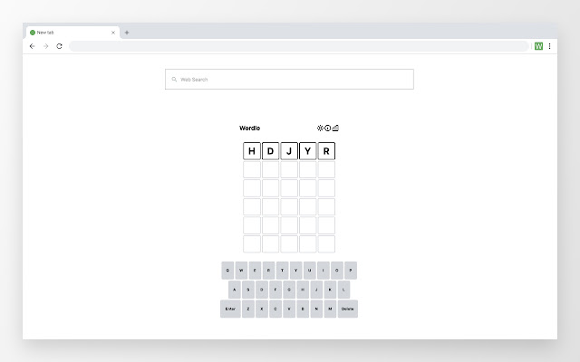 Wordle chrome谷歌浏览器插件_扩展第2张截图