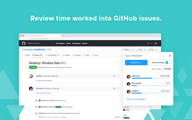 7pace Timetracker for GitHub chrome谷歌浏览器插件_扩展第1张截图