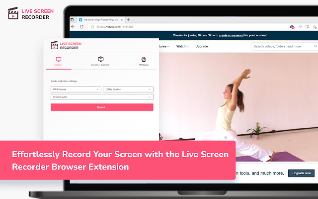 Live Screen Recorder chrome谷歌浏览器插件_扩展第1张截图