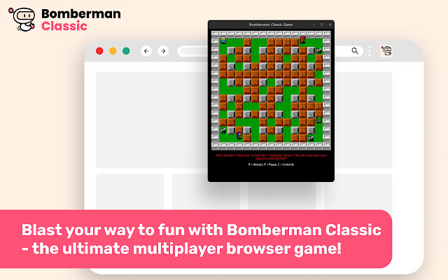 Bomberman Classic Game chrome谷歌浏览器插件_扩展第1张截图