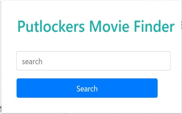 Putlocker official - Putlocker - Putlockers chrome谷歌浏览器插件_扩展第1张截图