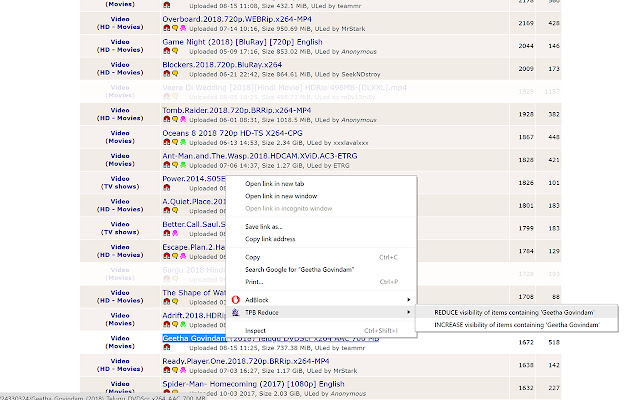 ThePirateBay Results Reducer 4.3 chrome谷歌浏览器插件_扩展第1张截图