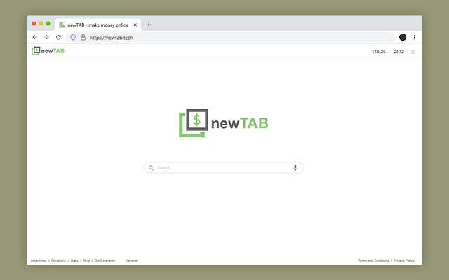 newTAB chrome谷歌浏览器插件_扩展第1张截图