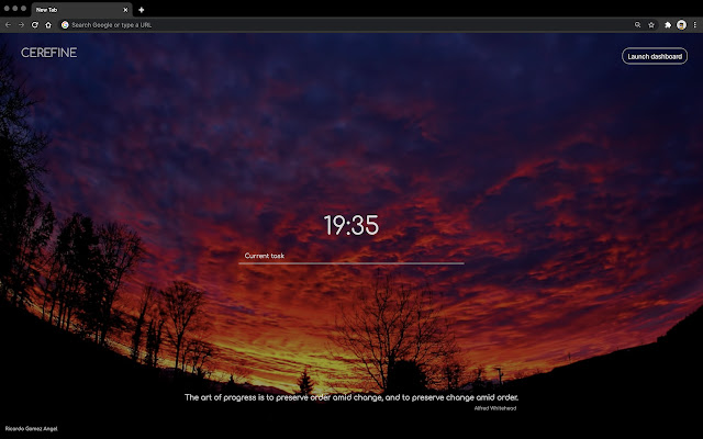 CEREFINE | New Tab chrome谷歌浏览器插件_扩展第2张截图