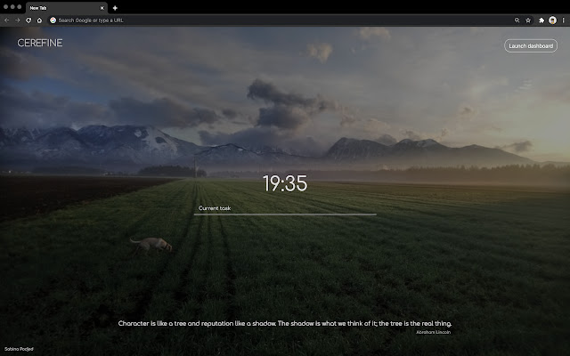 CEREFINE | New Tab chrome谷歌浏览器插件_扩展第4张截图