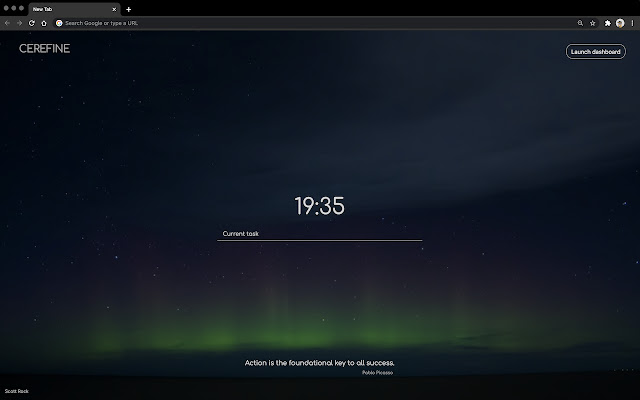 CEREFINE | New Tab chrome谷歌浏览器插件_扩展第5张截图