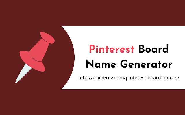 Pinterest Board Name Generator chrome谷歌浏览器插件_扩展第1张截图